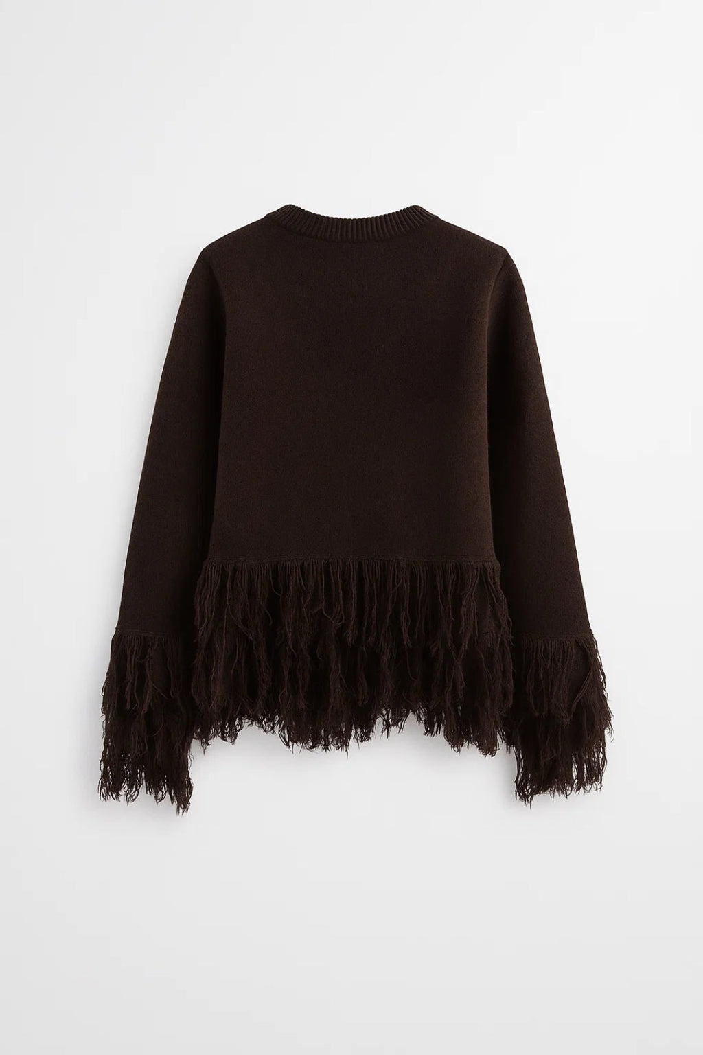 Elegante Strickjacke mit Fransen – Mühelos schick für jeden Anlass