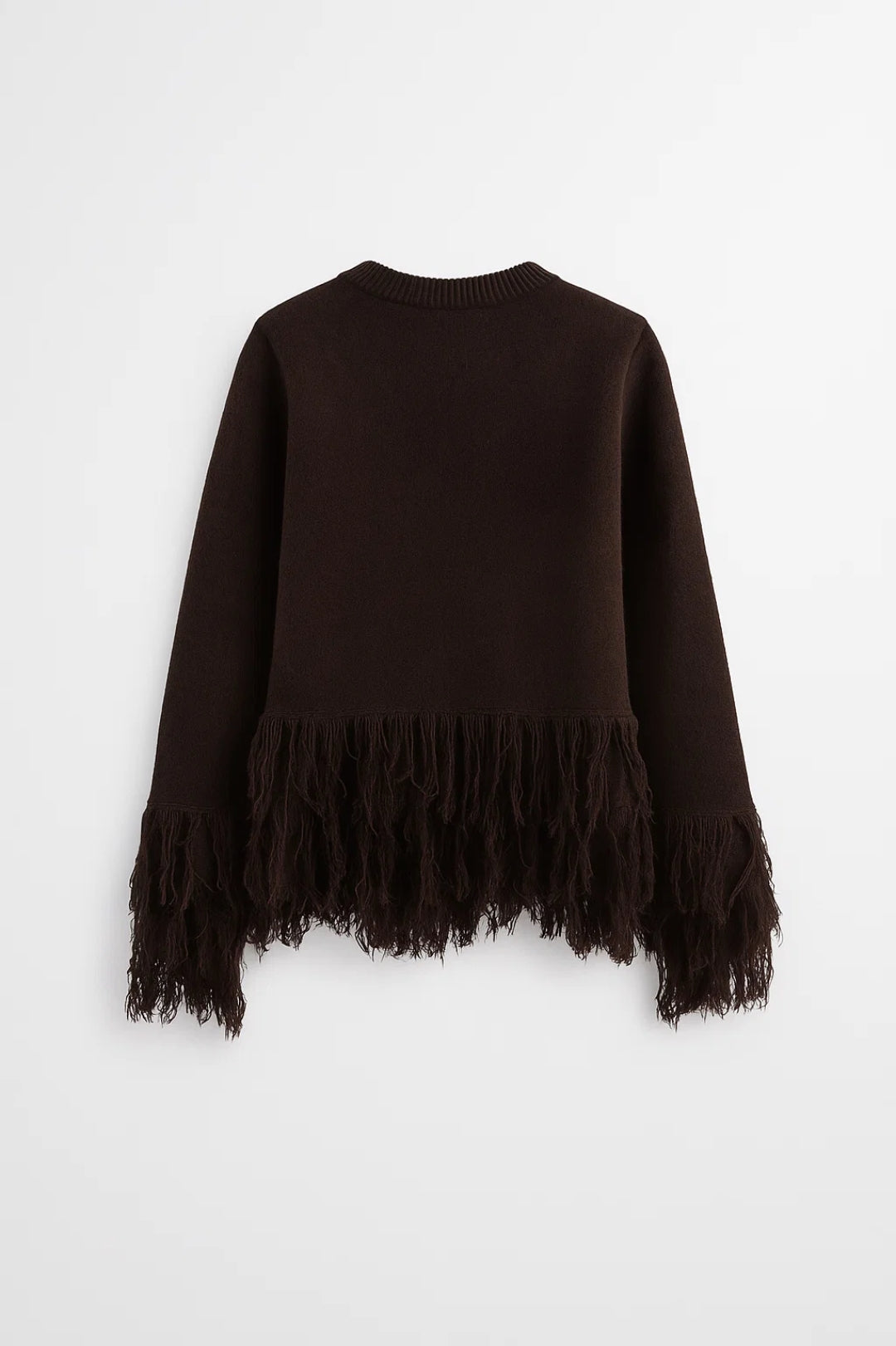 Elegante Strickjacke mit Fransen – Mühelos schick für jeden Anlass