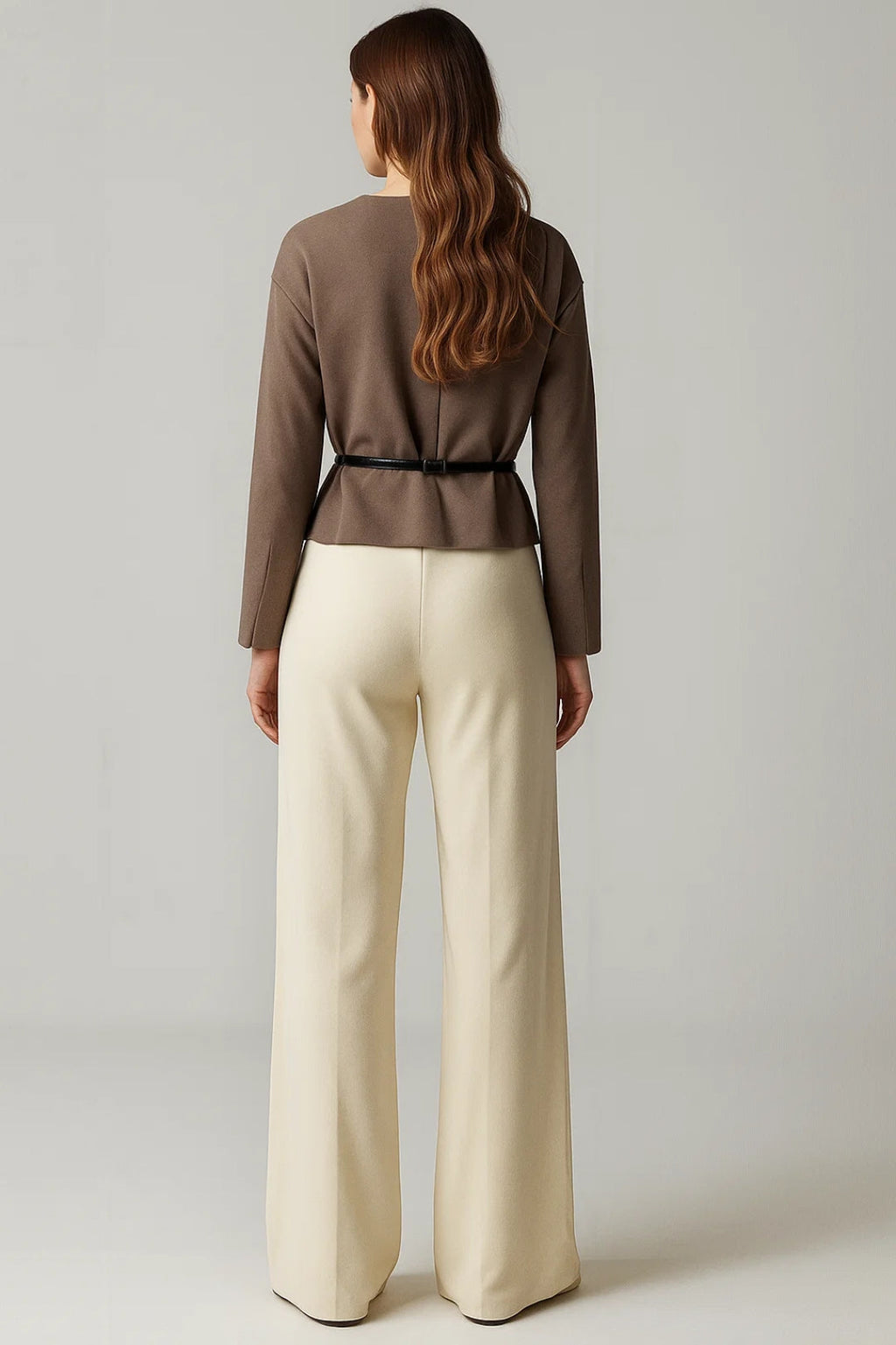 Elegante Wickelbluse | Tailliert mit Gürtel – Mühelos stilvoll