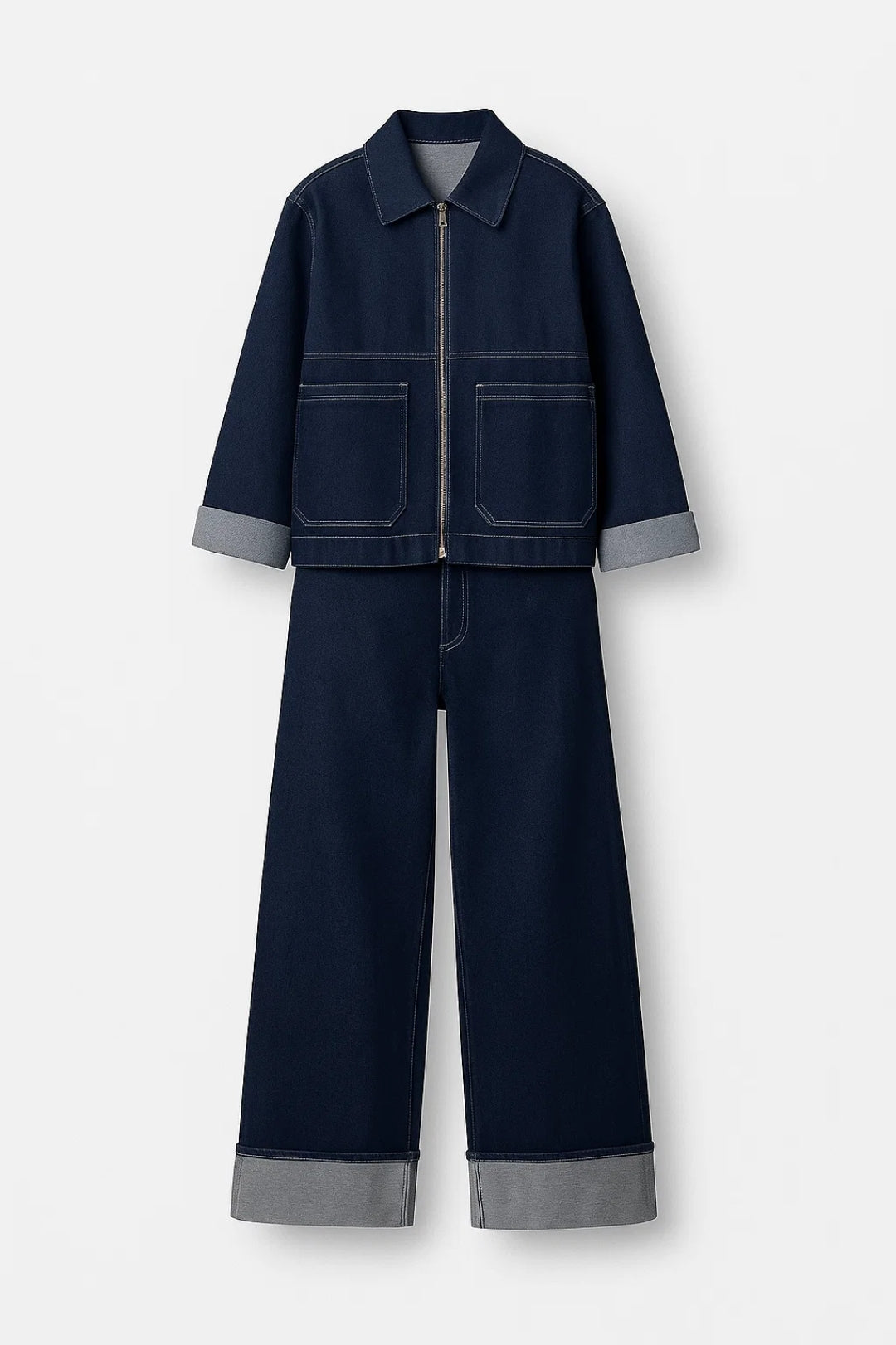 Moderne Oversize-Jacke | Gemütlicher Reißverschluss-Stil für jeden Tag