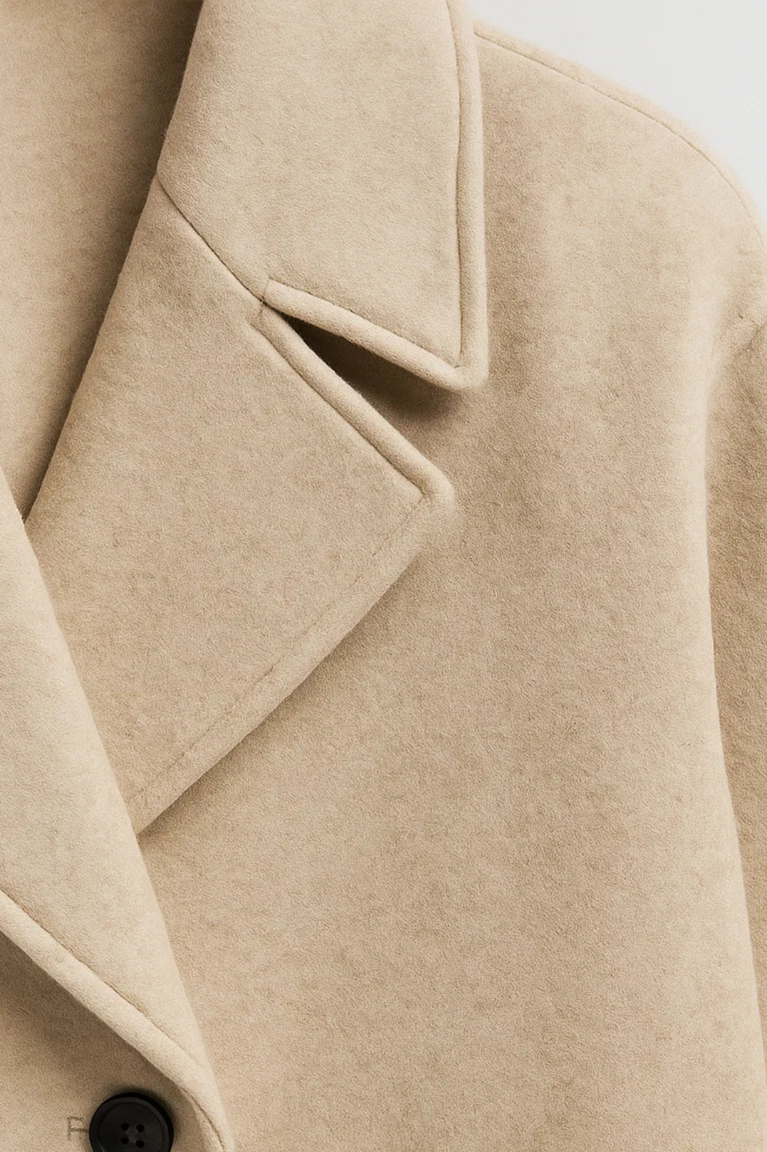 Eleganter Langer Mantel | Gemütlicher Oversized-Stil | Doppelreihig