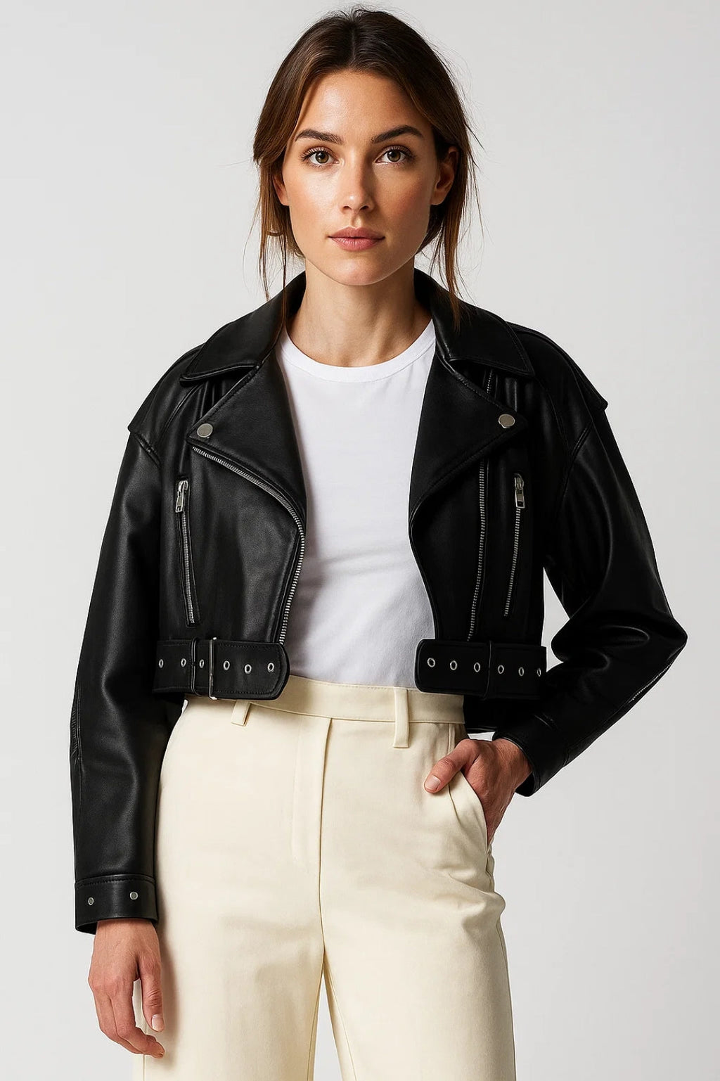 Moderne Kurzjacke | Eleganter Schnitt mit Reißverschluss für Stilbewusste