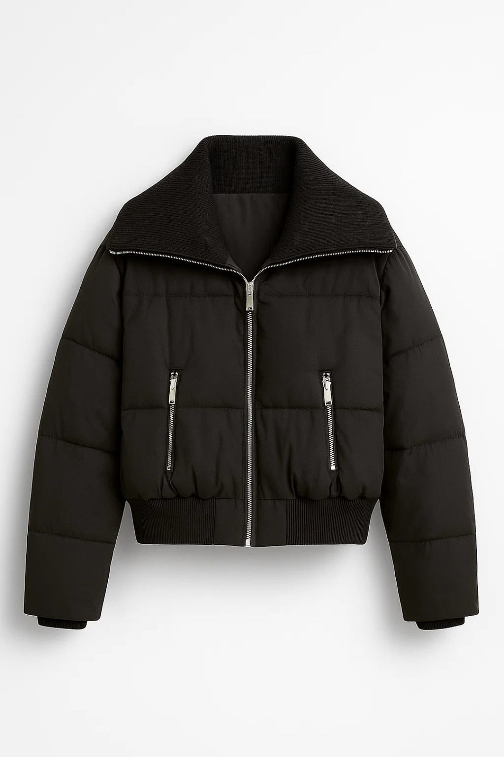 Stylische Steppjacke für Damen | Warm & Gemütlich mit Reißverschluss