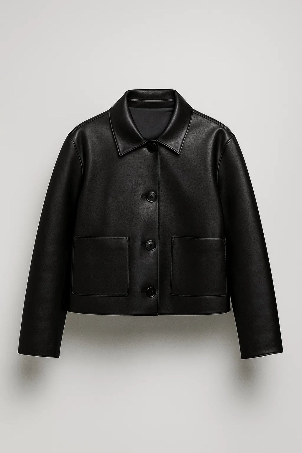 Elegante Damenjacke | Minimalistischer Schnitt mit Knopfleiste – Zeitlos & Vielseitig