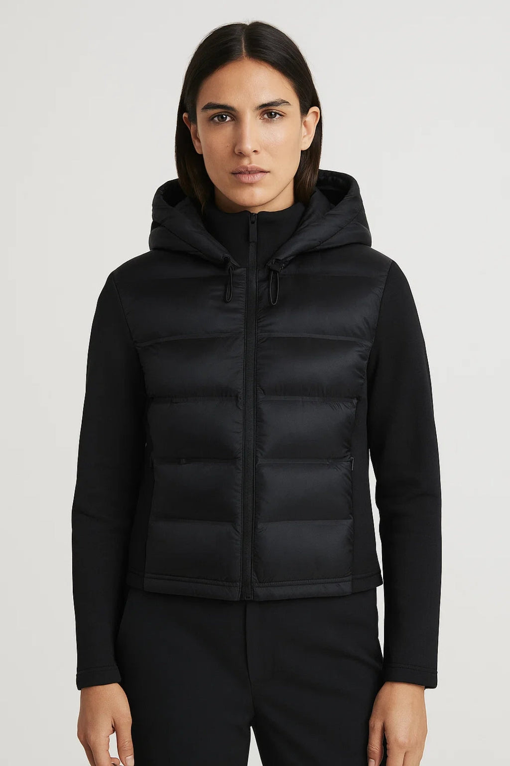 Wärmende Steppjacke mit Kapuze – Leicht & Gemütlich für kalte Tage