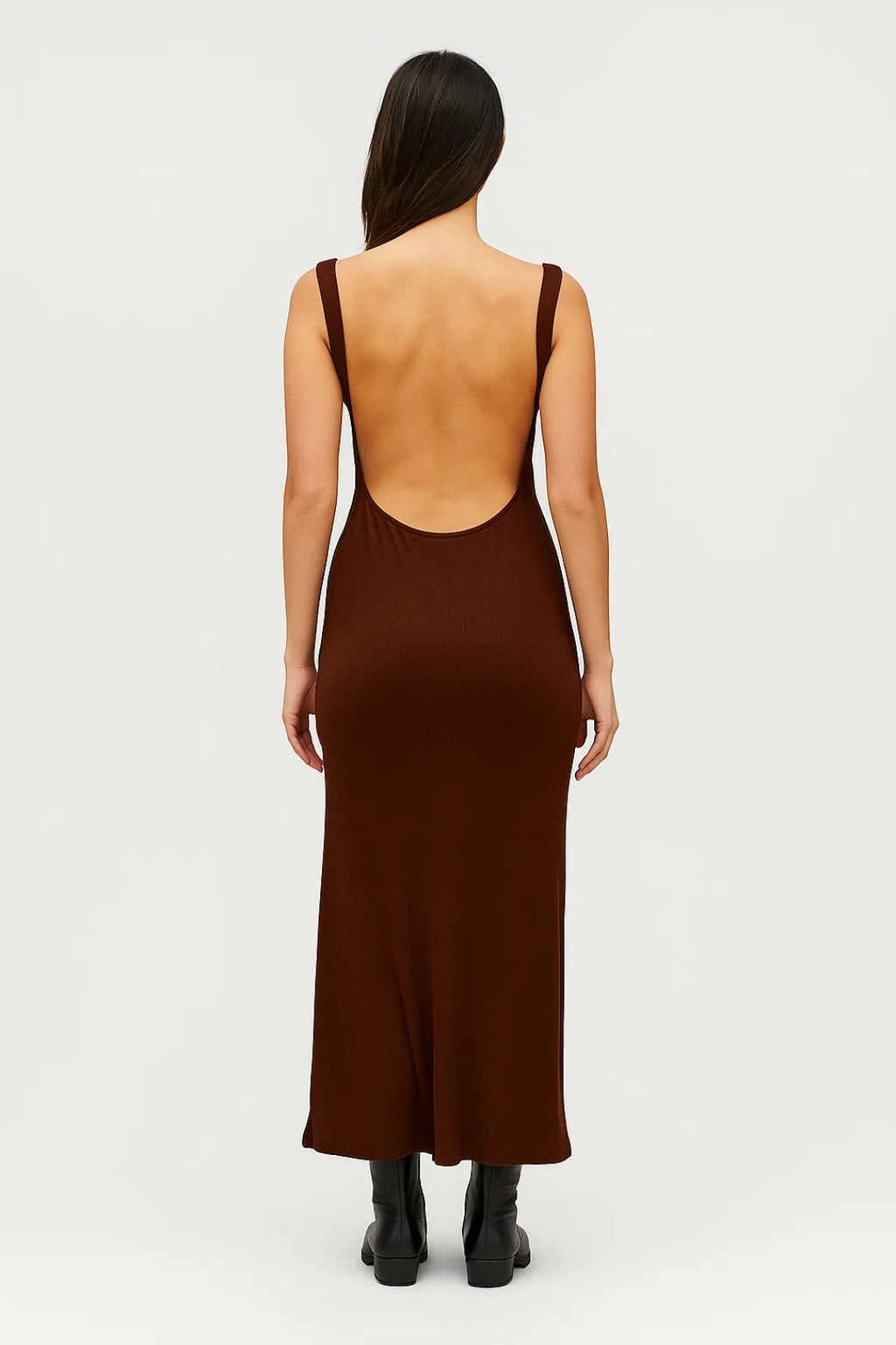 Elegantes Langes Kleid | Figurbetonter Schnitt für Müheloses Tragen