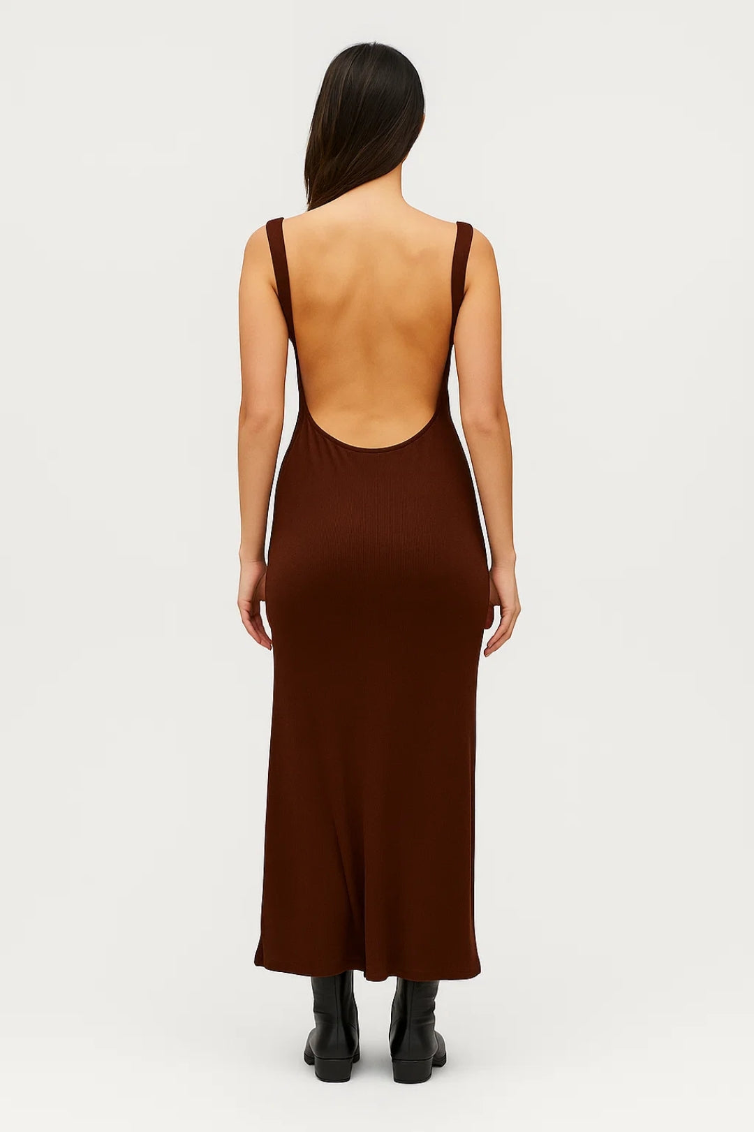 Elegantes Langes Kleid | Figurbetonter Schnitt für Müheloses Tragen