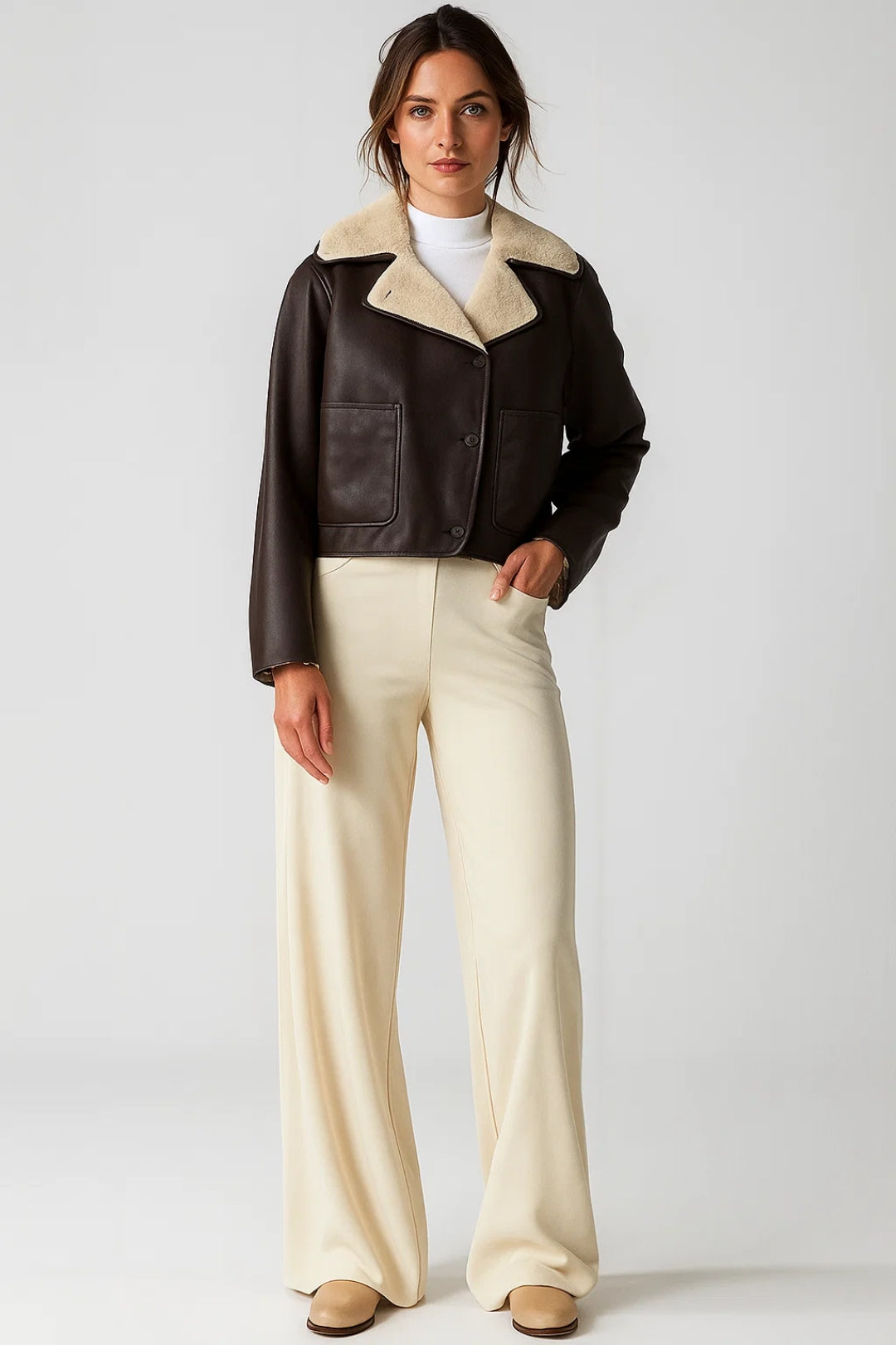 Elegante Kurze Jacke | Klassischer Schnitt für zeitlose Stilbewusste