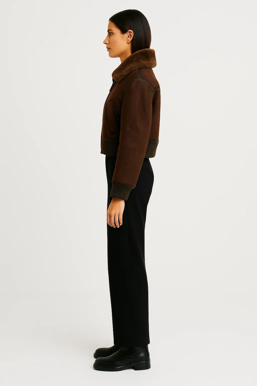 Elegante Damenjacke | Zeitloser Stil mit Reißverschluss | Gemütlich und Warm