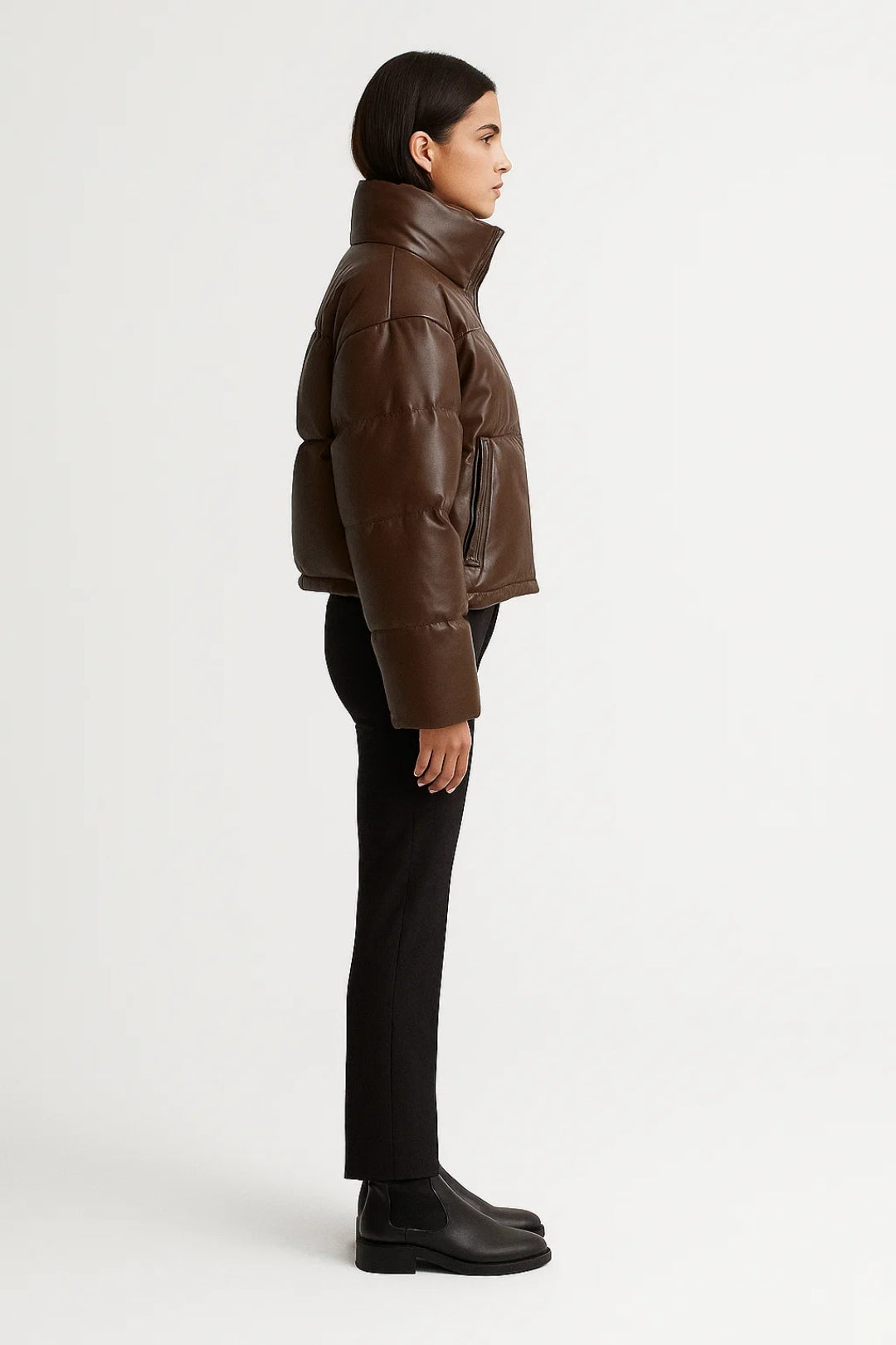 Moderne Steppjacke für Damen | Wärmend & Kurzer Schnitt mit Stehkragen