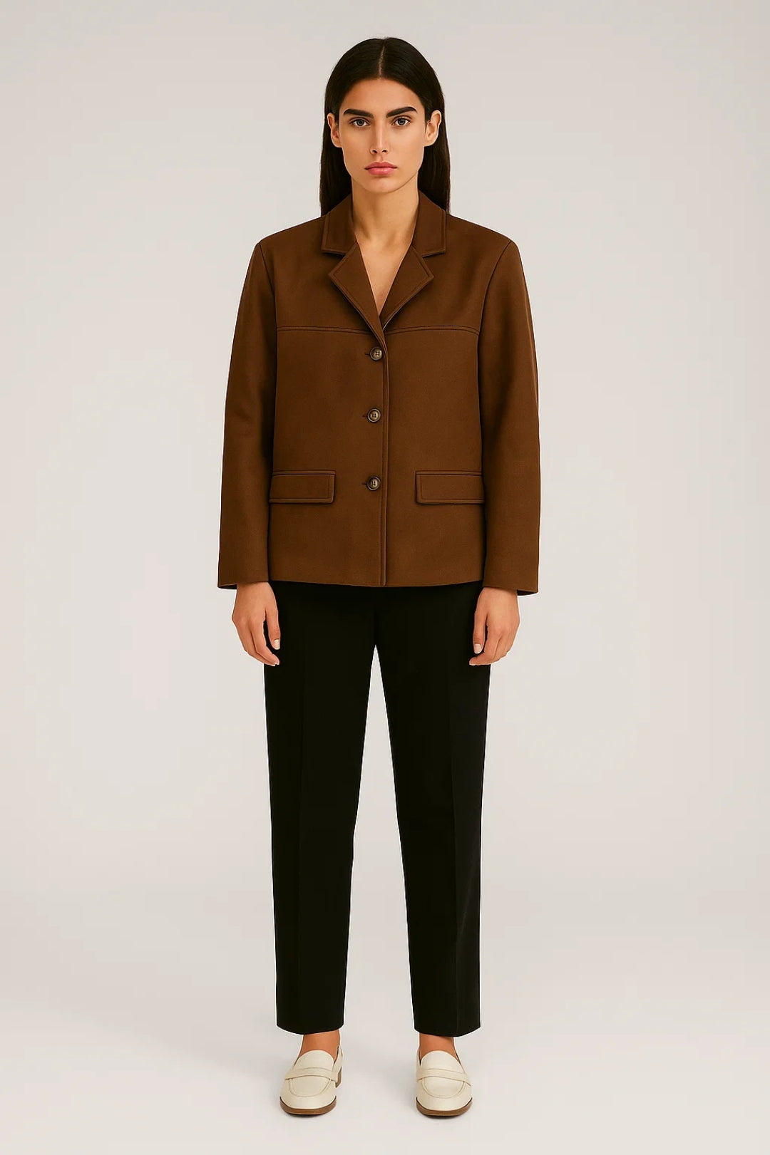 Eleganter Damenblazer | Klassische Passform mit Reverskragen | Zeitlos & Vielseitig