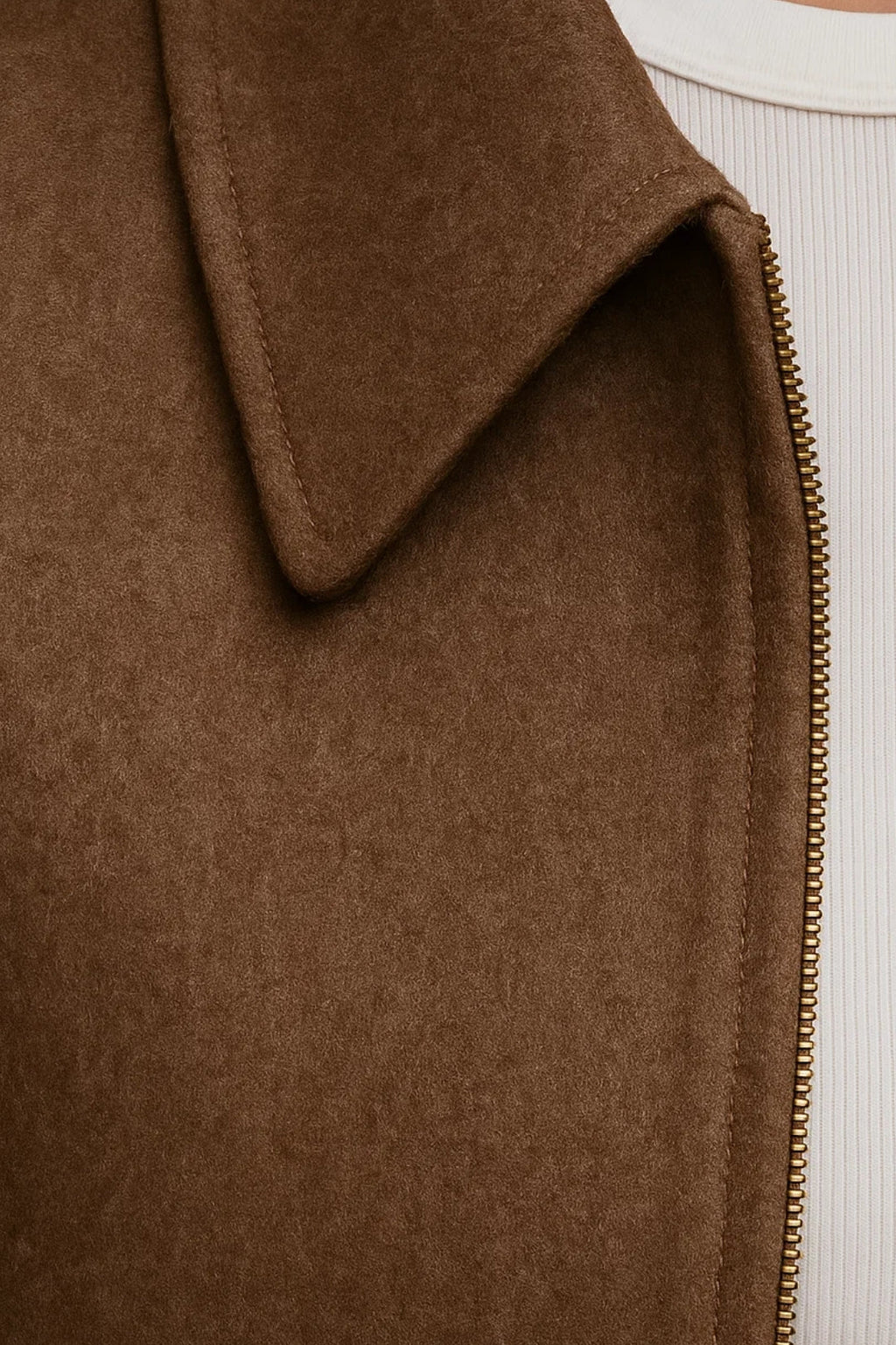 Gemütliche Kurzjacke – Weit geschnittenes, minimalistisches Design