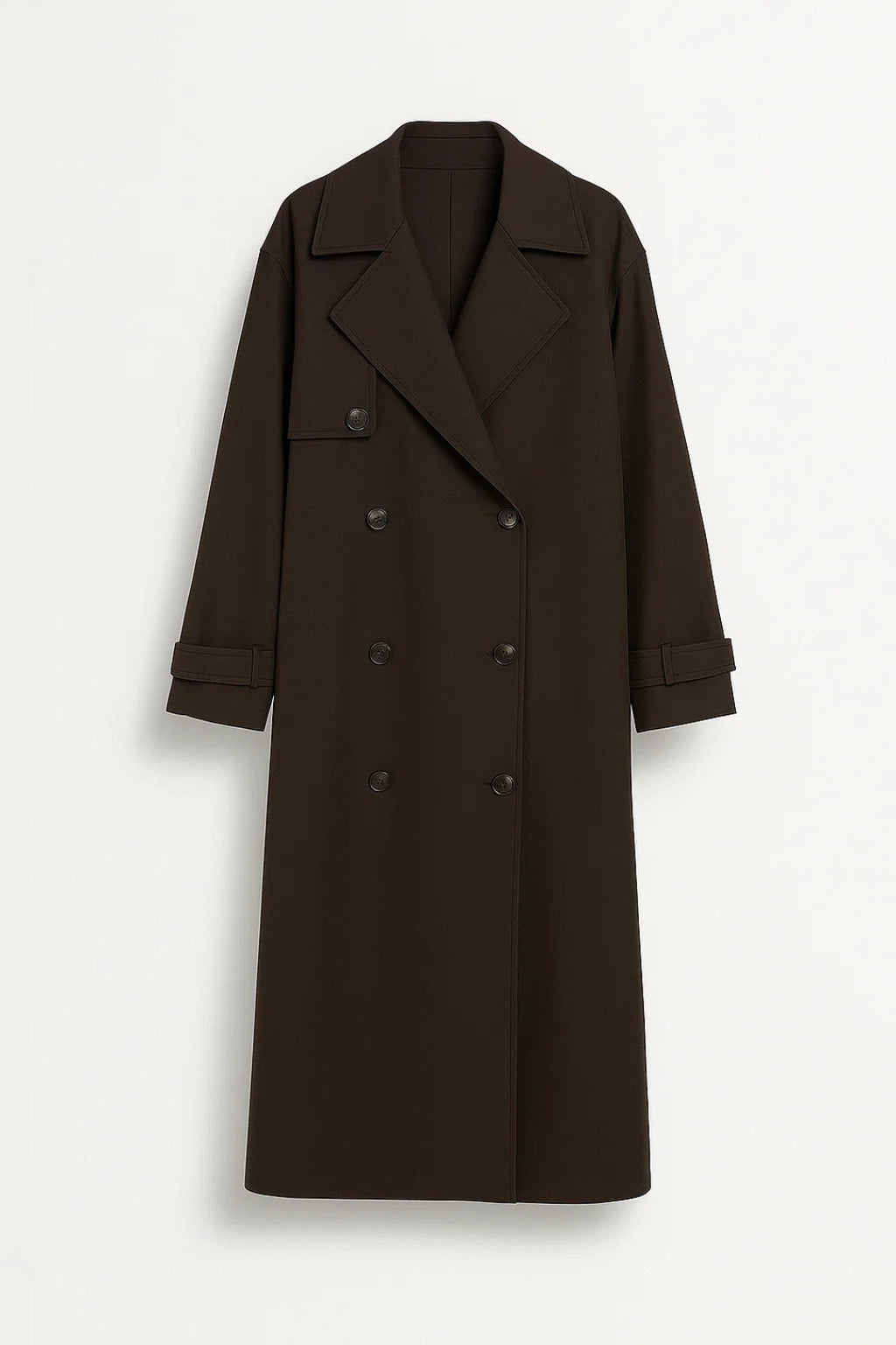 Eleganter Damen Trenchmantel | Zweireihiger Gürtelverschluss | Klassisch & Praktisch