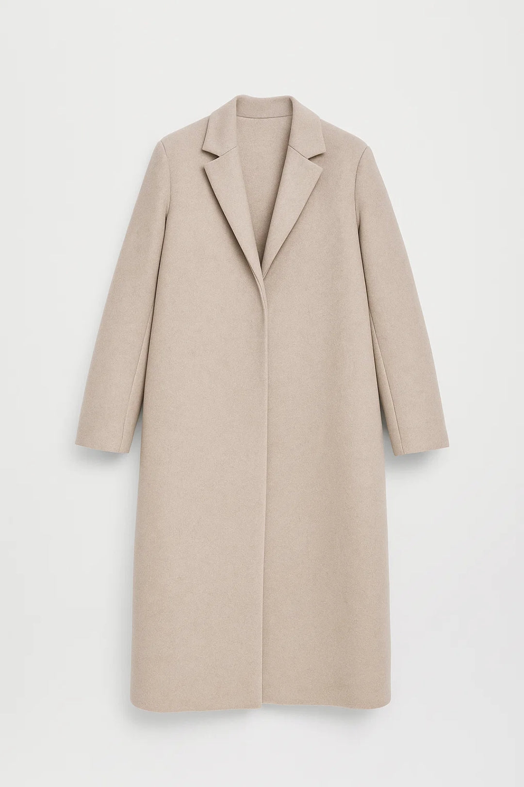 Eleganter Mantel mit Reverskragen – Schlicht und mühelos für jeden Anlass