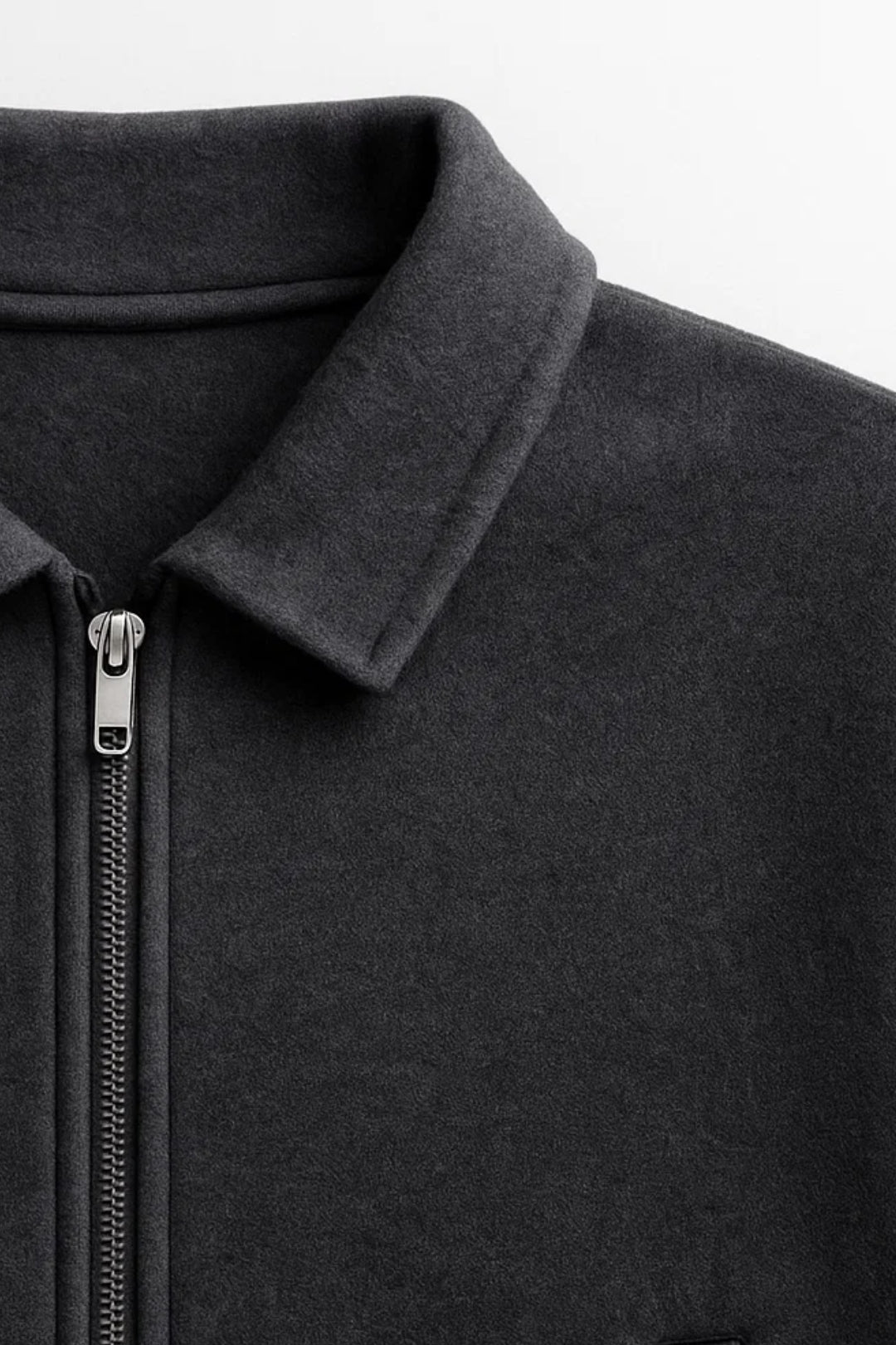 Moderne Kurzjacke | Vielseitig & Elegant in Dunkelgrau