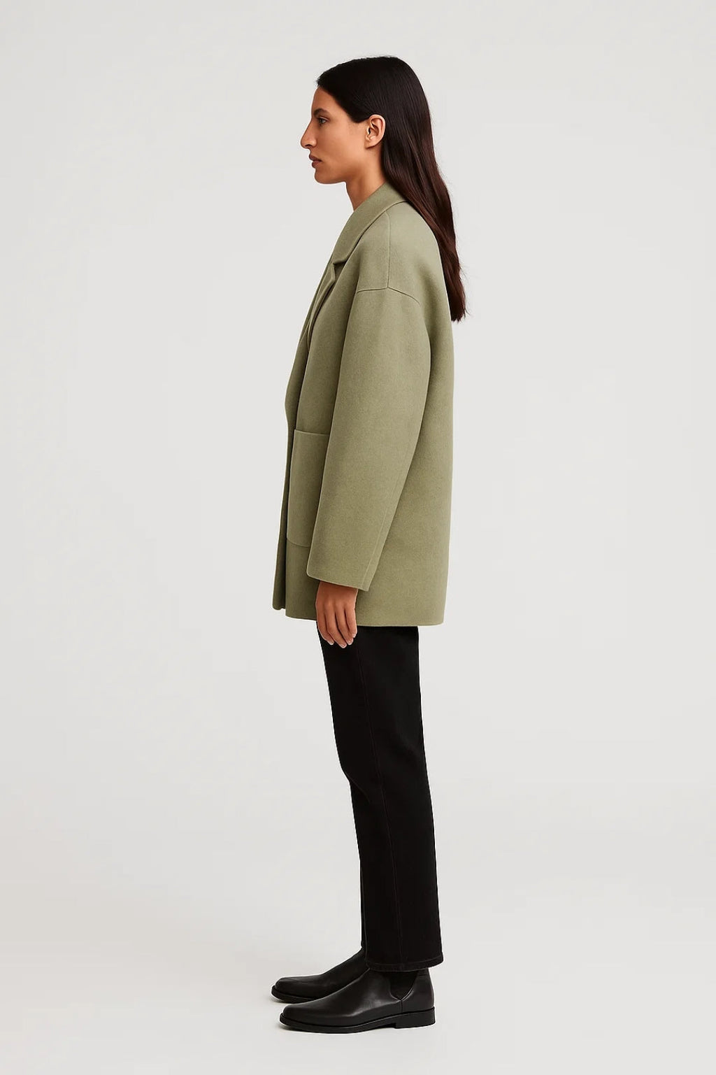 Elegante Oversized Blazerjacke | Doppelreihig für einen modernen Look