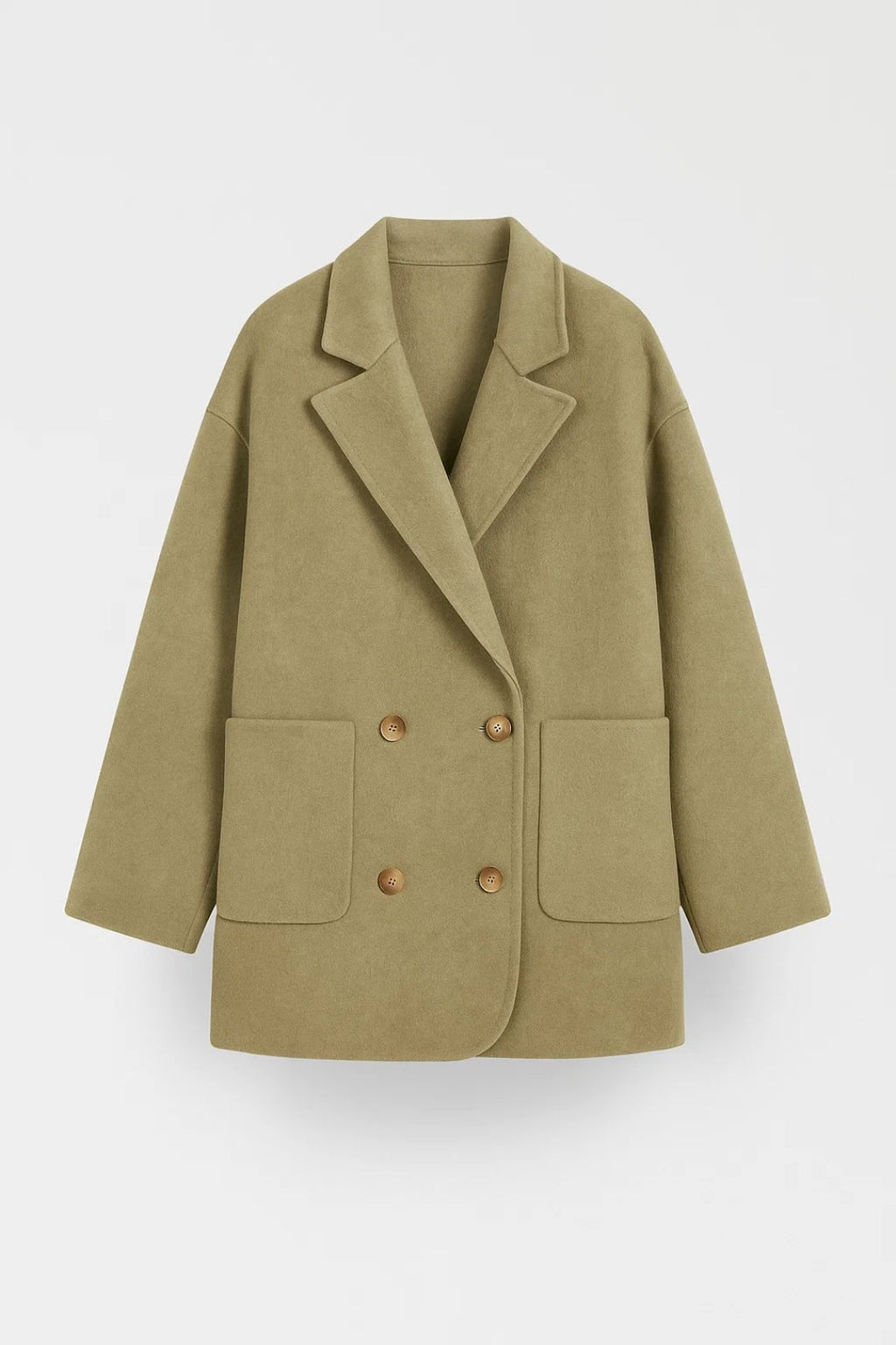 Elegante Oversized Blazerjacke | Doppelreihig für einen modernen Look