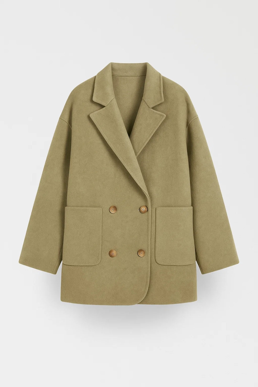 Elegante Oversized Blazerjacke | Doppelreihig für einen modernen Look