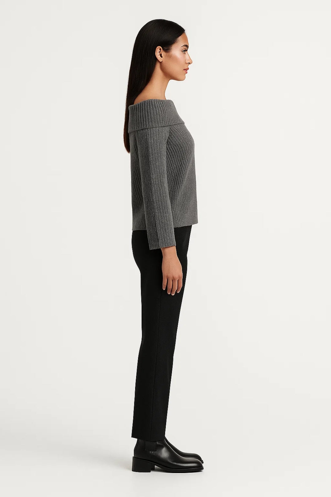 Eleganter Pullover | Schulterfreier Ausschnitt für mühelosen Stil