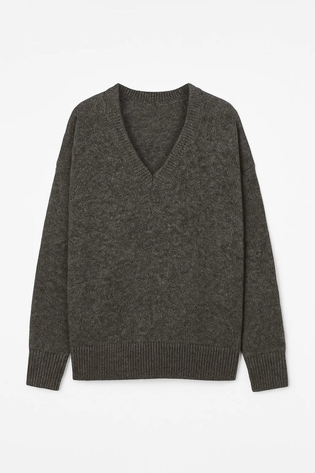 Gemütlicher Pullover | V-Ausschnitt & Lockere Passform | Zeitlos Eleganz