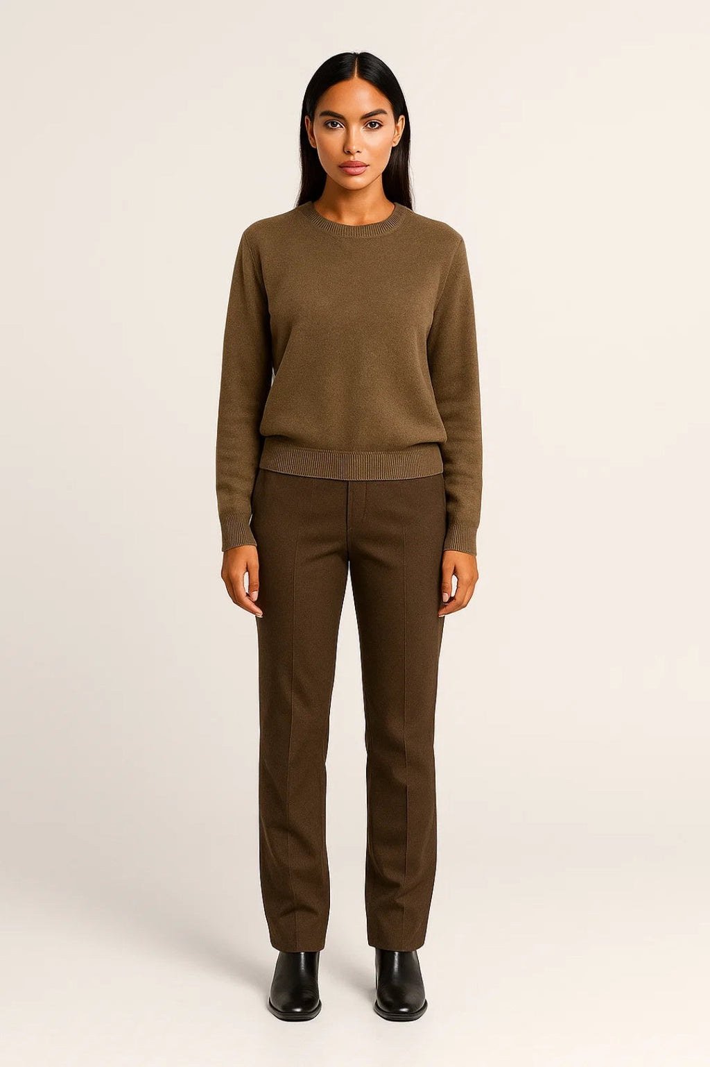 Gemütlicher Pullover | Klassischer Rundhalsausschnitt | Zeitloser Stil für jeden Anlass