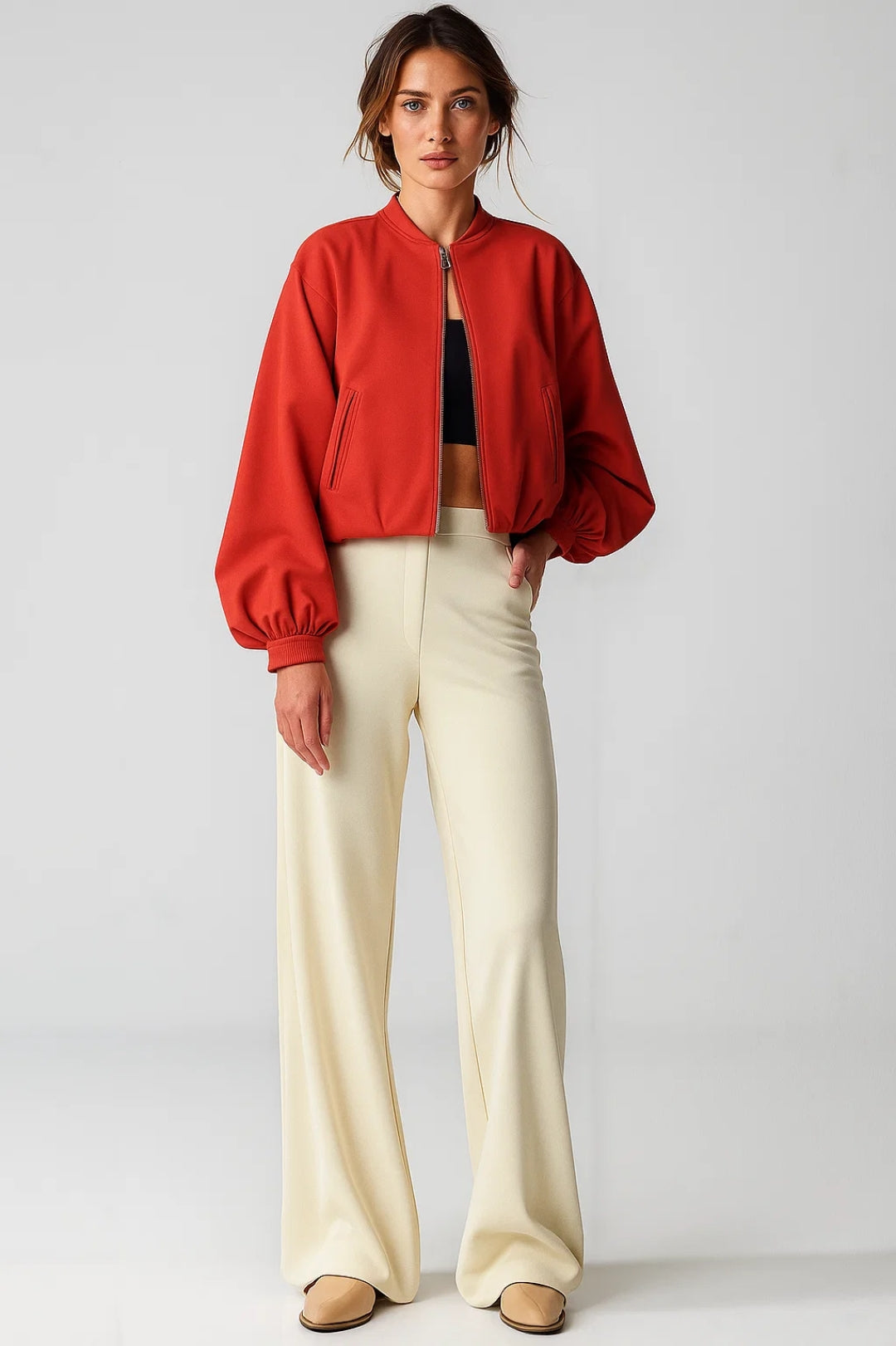 Sportliche Bomberjacke – Urbaner Stil für mühelosen Look