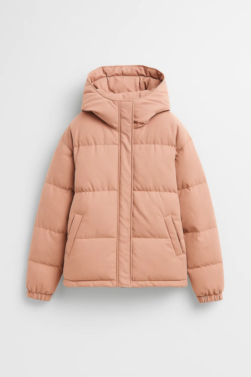 Wärmende Steppjacke mit Kapuze – Gemütlicher Winter-Look für jeden Tag