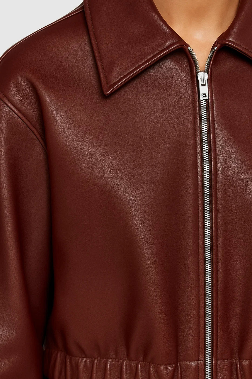 Elegante Kurze Jacke | Gerader Schnitt mit Reißverschluss für mühelosen Stil