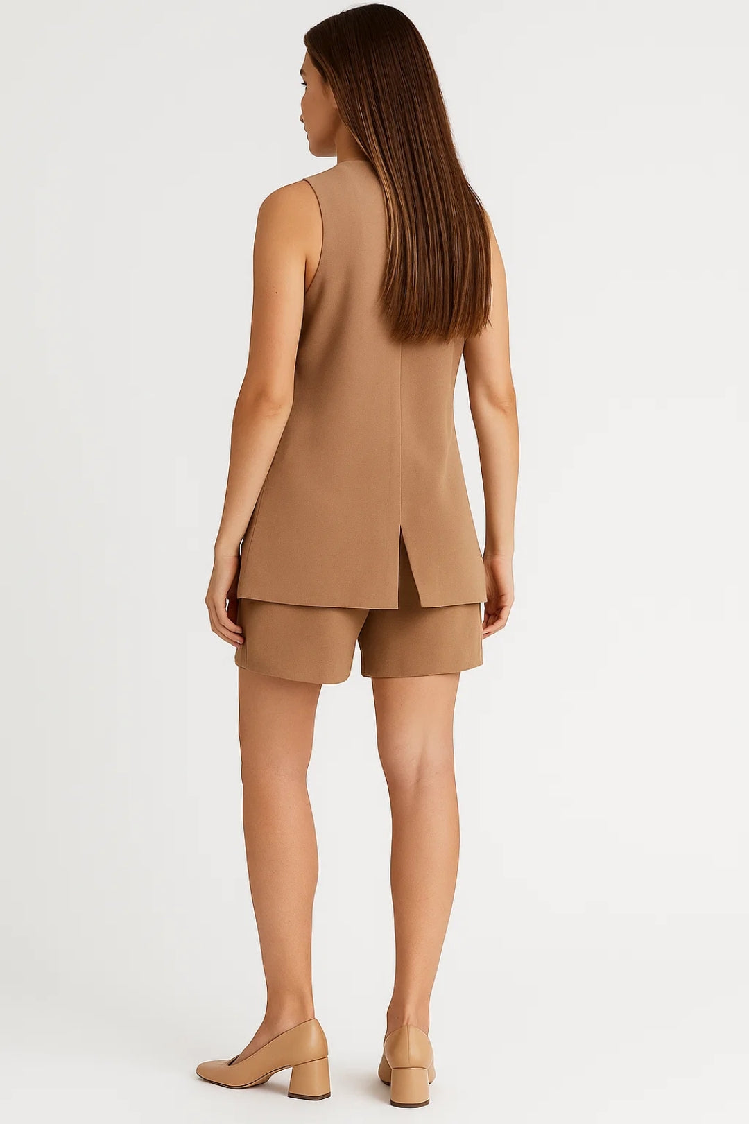 Ärmellose Weste – Eleganter Schnitt für mühelosen Stil