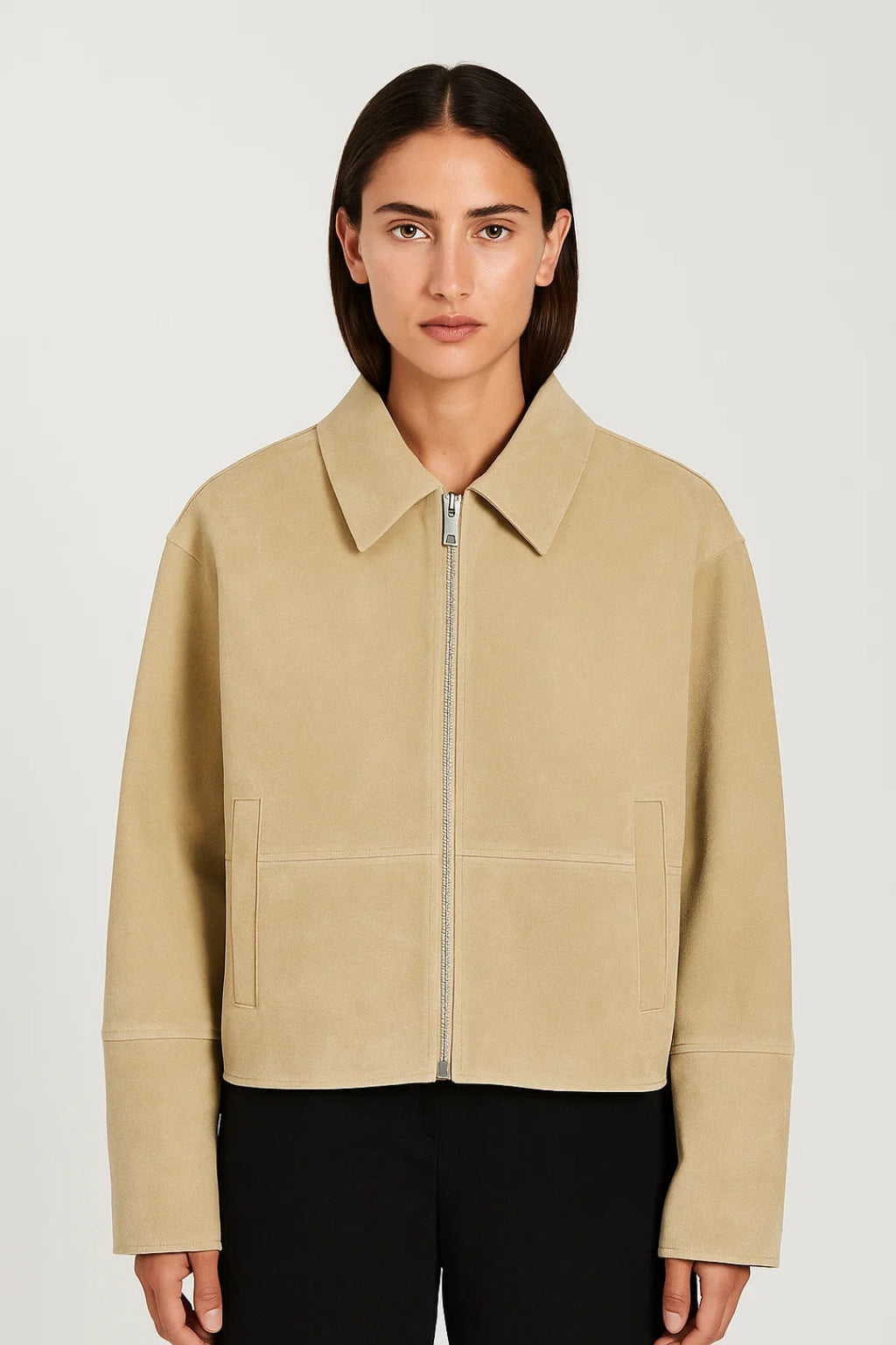 Elegante Damenjacke mit Reißverschluss | Zeitlos & Vielseitig für jeden Anlass