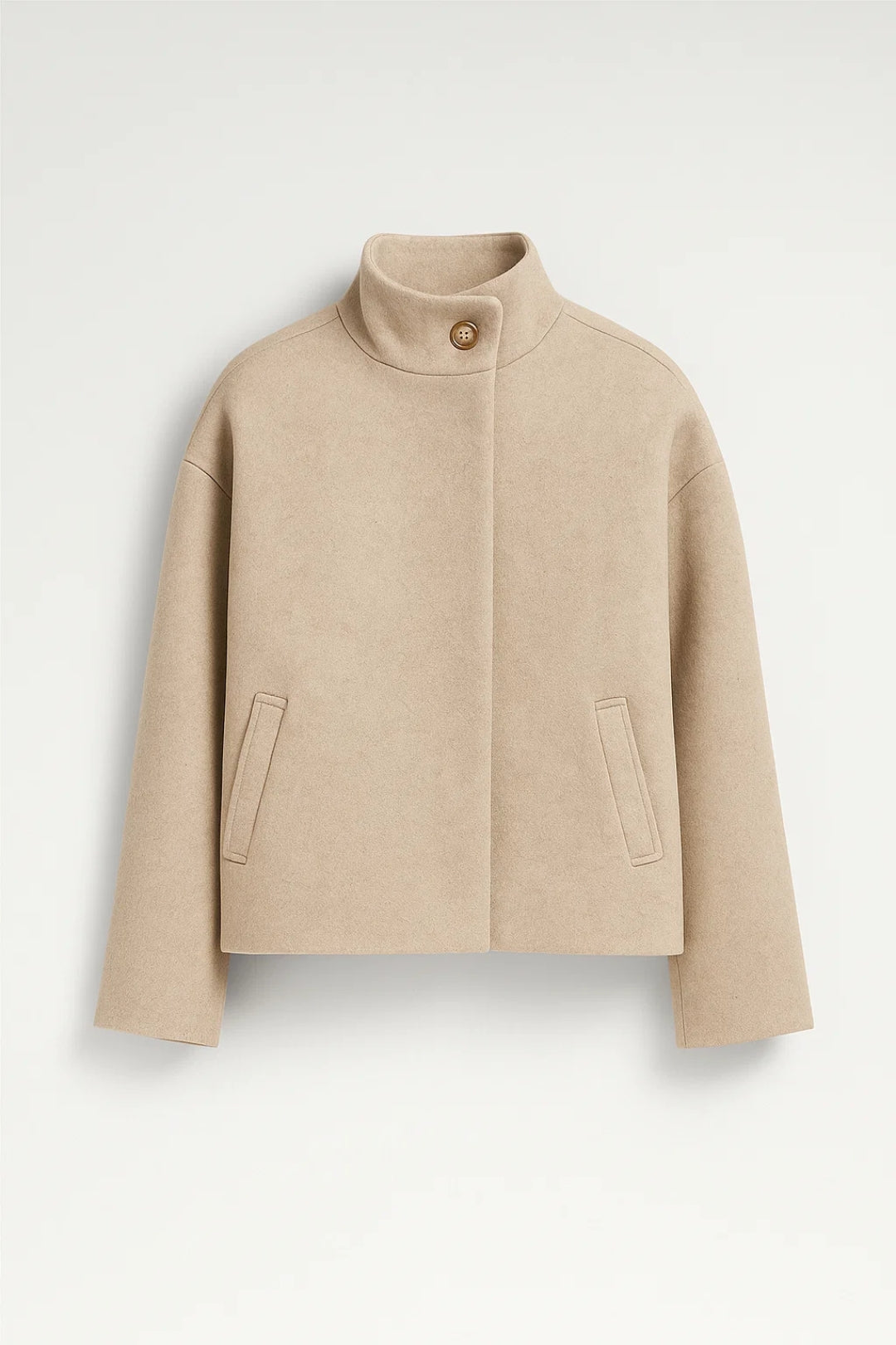 Elegante Damenjacke mit Stehkragen – Zeitloser Stil für jeden Anlass